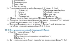 6 клас (НУШ). Комплексна підсумкова робота з курсу «Культура добросусідства» за 2025–2026 н. р. (4 варіанти)