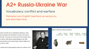 B1 Russia-Ukraine War (Vocabulary: conflict and warfare)