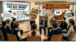 Обережно, газ! Як діяти, щоб уникнути небезпеки.