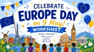 Europe Day. Worksheet (A2)
