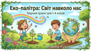 Творчий проєкт «Еко-палітра: Світ навколо нас» (методична розробка для ГПД)».