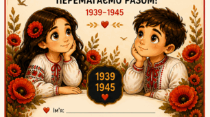 🌺 Набір до Дня пам’яті та перемоги над нацизмом у Другій світовій війні. Пам’ятаємо. Шануємо. Перемагаємо разом!»