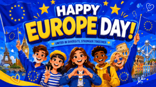 Europe Day in English — ready-made interactive presentation! ✨