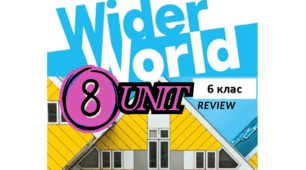Wider World 1 Unit 8 Review