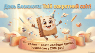 19 травня - День блокнота