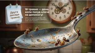 18 травня - День брудного посуду