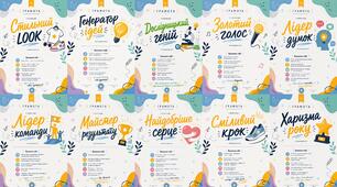 ⭐️СУЧАСНІ ГРАМОТИ ДЛЯ СТАРШОКЛАСНИКІВ ⭐️ 10 НОМІНАЦІЙ⭐️