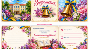 Запрошення на свято Останнього дзвінка