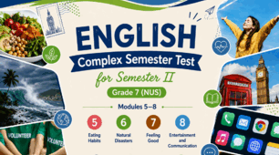 Complex Final Test in English for Semester II (Grade 7)