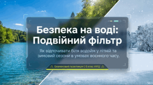 Презентація та відеоматеріал для учнів 8 класу НУШ з предмету БЕЗПЕКОВИЙ ПРАКТИКУМ на тему  “ Безпека на воді в літній та зимовий сезони в часи війни”