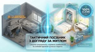 Проєкт з технологій "Догляд за житлом" або "Тактичний посібник з догляду за житлом"