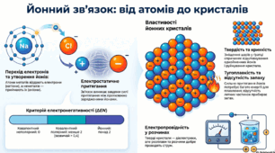 Модель йонного зв’язку. Йонні кристали.