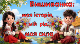 Збірка до Дня Вишиванки «Вишиванка: Моя історія, мій рід, моя сила»: презентація + оформлення + робочий аркуш + трафарети вишиванок