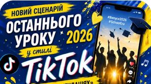 Сучасний сценарій останнього уроку  2026 у стилі TikTok 🎬 «11 років у рекомендаціях»