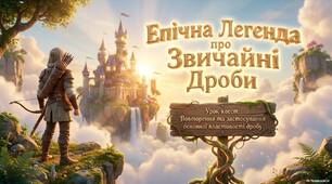 Повторення. Звичайні дроби