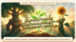 12.05 Міжнародний день здоров’я рослин