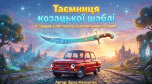Зірка Мензатюк. «Таємниця козацької шаблі» (скорочено). Коротко про письменницю. Пригодницька повість про мандрівку історичними місцями України. ТЛ: пригодницька повість, детектив.