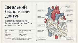 Презентація " Серце: будова та функції" 8 клас НУШ