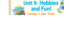 Hobbies and fun lessons 1