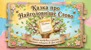 Майстер-клас до Дня матері "Казка про найголовніше слово"