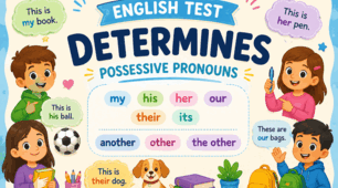 Determines. Possesive pronouns & Another, other, the other