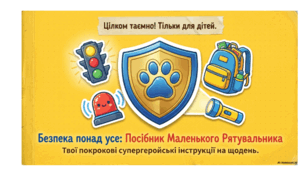 Презентація "Безпека понад усе. Покрокові інструкції на щодень"