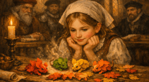 Пазл🧩🍁 "Кольорові миші"🍁 Ліни Костенко🍁🐭🍂🏰🍁🐭