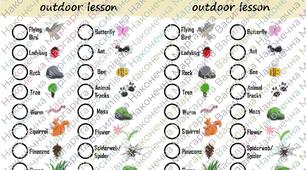 At the School Yard - Outdoor Lesson
