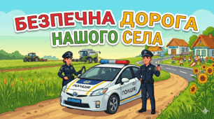 Презентація  "Безпечна дорога нашого села"
