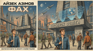 🎧 Гр1. Усна взаємодія. Аудіювання тексту уривка з повісті Айзека Азімова «Фах».