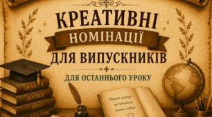 КРЕАТИВНІ НОМІНАЦІЇ ДЛЯ ВИПУСКНИКІВ