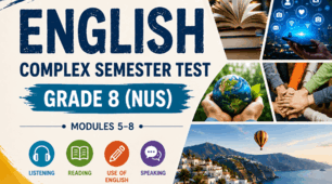 Complex Final Test in English for Semester II (Grade 8)