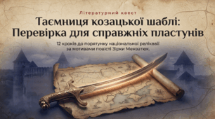 Вікторина-квест «Таємниця козацької шаблі»: Перевір себе! (12 інтерактивних тестів, 5 клас)