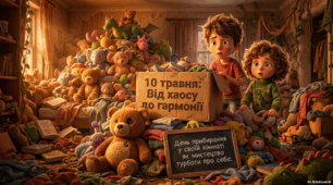 10 травня - День прибирання своєї кімнати