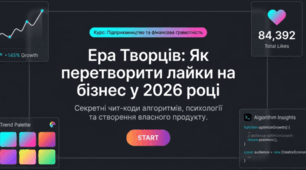 Власний бренд у соцмережах як стартап