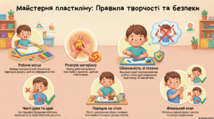 Правила роботи з пластиліном