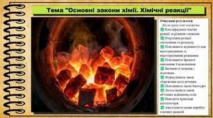Основні закони хімії. Хімічні реакції. Хімія. 9 клас. НУШ (2026). До підручника Попель П., Крикля Л.