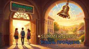 ***Останній дзвоник 2026*** Інтерактивний захід «Summer Quest: Рівень пройдено!» для 5-8,10 кл
