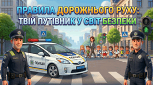 Презентація "Правила дорожнього руху. Твій путівник у світ безпеки".