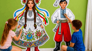 🌺 ГОТУЄМОСЯ ДО ДНЯ ВИШИВАНКИ! 🌺 Патріотичні мегарозмальовки «УКРАЇНЕЦЬ» та «УКРАЇНОЧКА»