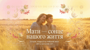 День Матері. Мати - сонце нашого життя