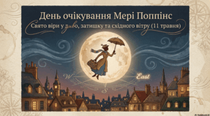 11 травня - День очікування Мері Поппінс