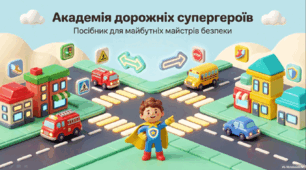 Презентація до Тижня безпеки дорожнього руху "Академія дорожніх супергероїв"