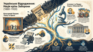 Церковне життя. Емансипація жінки. Наукові товариства. Видатні вчені. Особливості розвитку культурного життя. Література. Українська преса та видавництва. Український професійний театр. Родина Тобілевичів. Музика.