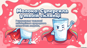 Молочна галузь та вплив молочних продуктів на здоров’я людини