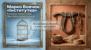 Презентація до уроку української літератури в 9 класі "Марко Вовчок. "Інститутка" (характеристика героїв твору)"
