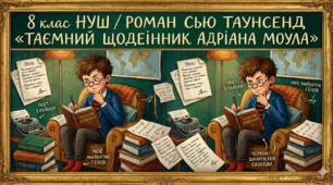 8 клас НУШ Роман Сью Таунсенд «Таємний щоденник Адріана Моула»