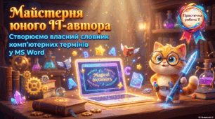 Практична робота 11. Створення словника комп'ютерних термінів (5 клас)