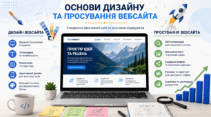 Основи дизайну та просування вебсайта