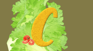 Українська абетка для дошкільнят літера "C"